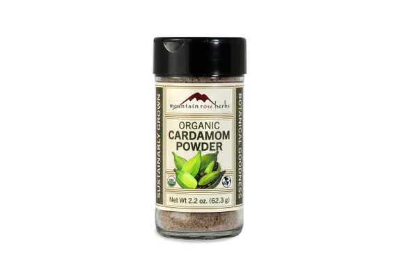 Bottled Organic Cardamom powder