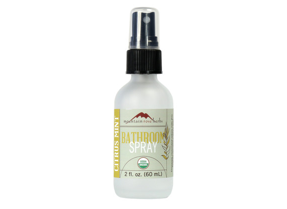 Organic Citrus Mint Bathroom Spray