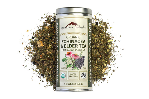 Organic Echinacea & Elder Tea Tin