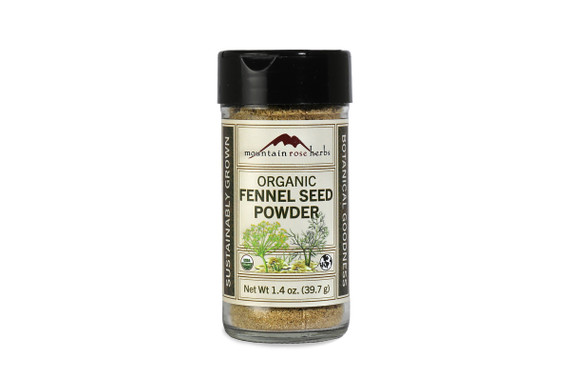 Bottled Organic Fennel Seed Powder