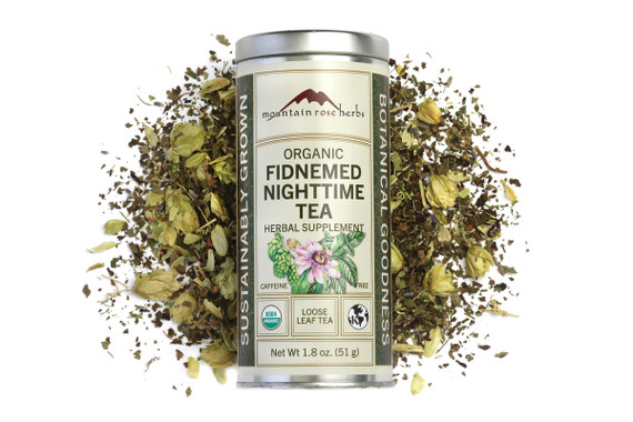 Organic Fidnemed Nighttime Tea Tin