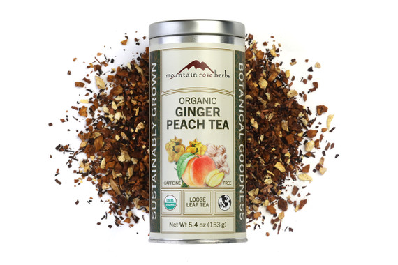 Ginger Peach Tea Tin