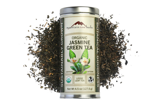 Organic Jasmine Green Tea Tin