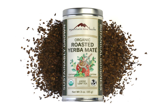 Organic Roasted Yerba Mate Tin